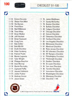 1991 Upper Deck Checklist 1- #100