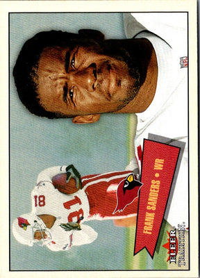 2001 Fleer Tradition Frank Sanders #71