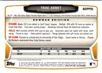 2013 Bowman Draft Picks & Prospects Chrome Trae Arbet #BDPP55