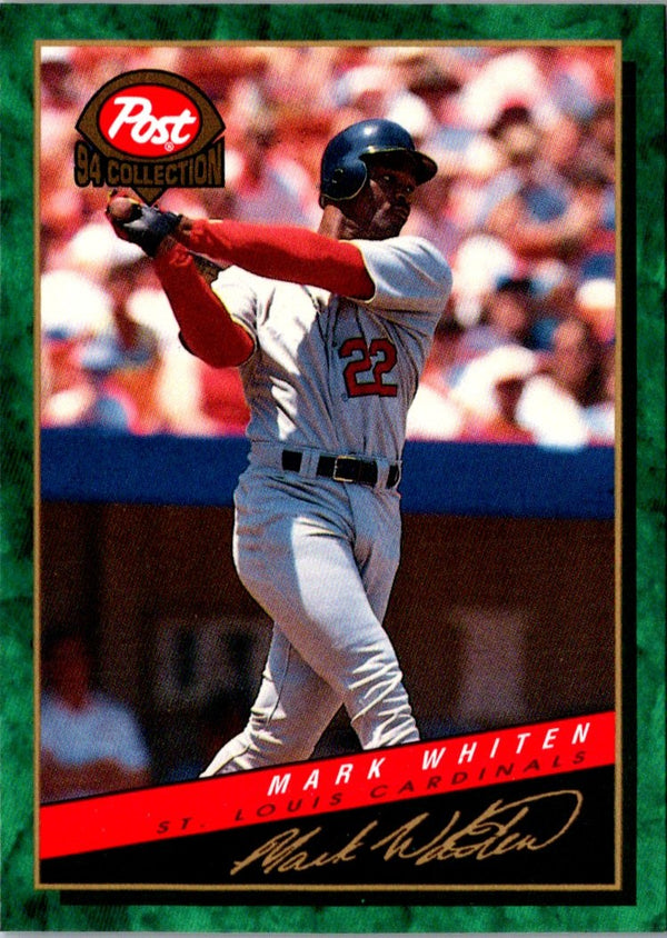 1994 Post Cereal Mark Whiten #19