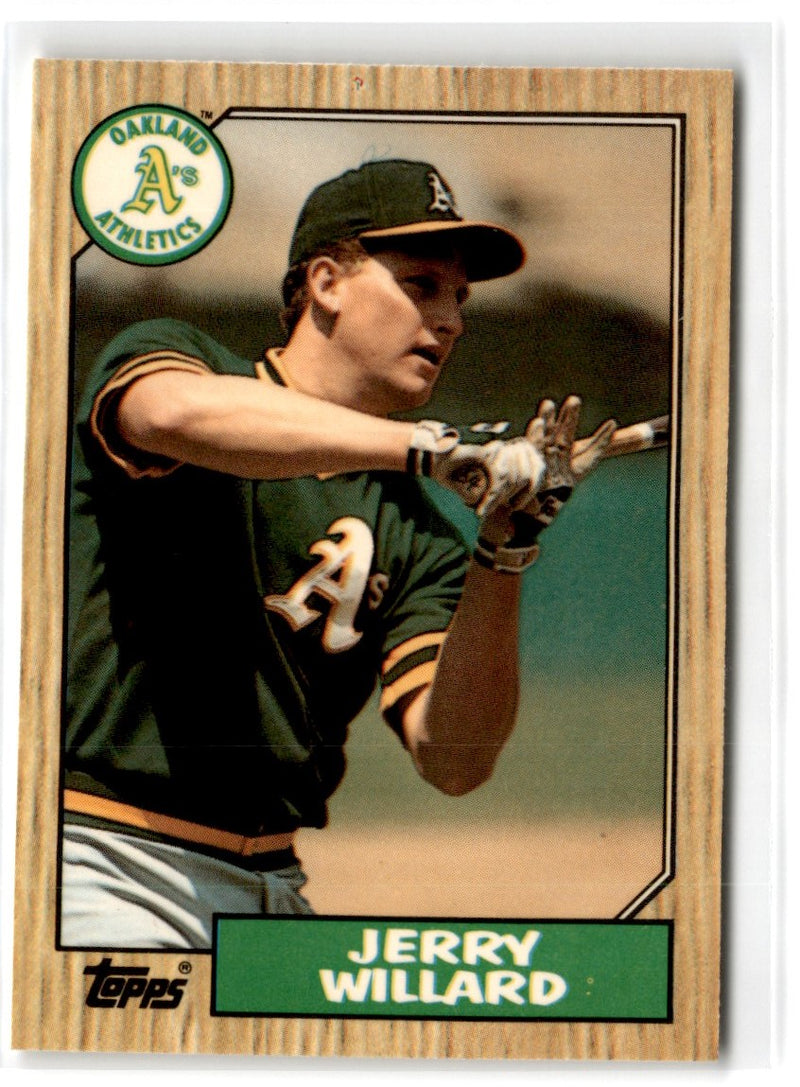 1987 Topps Tiffany Jerry Willard