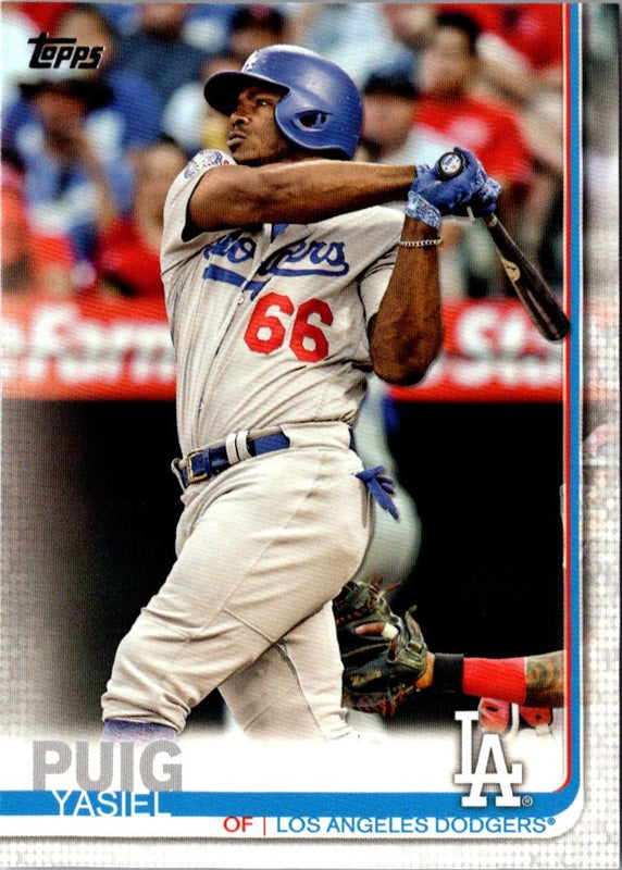 2019 Topps Yasiel Puig #162