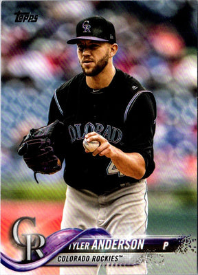 2018 Topps Tyler Anderson #668
