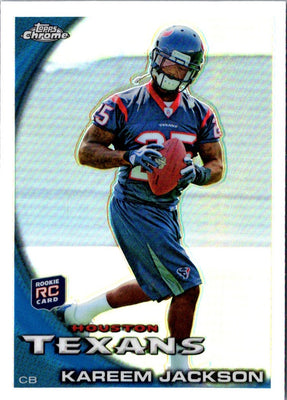2010 Topps Chrome Kareem Jackson #C48 Rookie