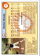 1992 Front Row Draft Picks Ritchie Moody