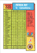 1991 Bowman Patrick Roy