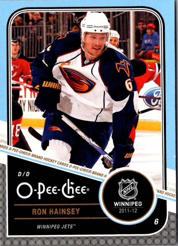 2011 O-Pee-Chee Ron Hainsey #90