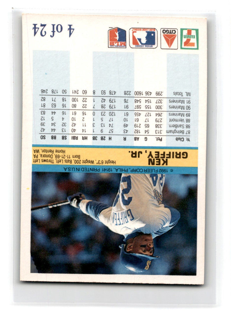 1992 Fleer Pinnacle Performers Ken Griffey Jr.