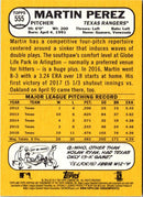 2017 Topps Heritage Martin Perez