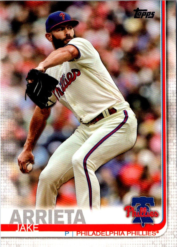 2019 Topps Philadelphia Phillies Jake Arrieta #PP-3