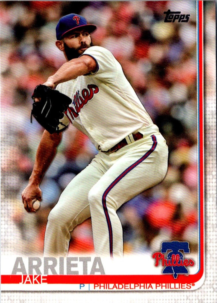 2019 Topps Philadelphia Phillies Jake Arrieta