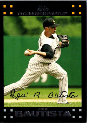 2007 Topps Jose Bautista #505