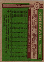 1976 Topps Ken Boswell #379