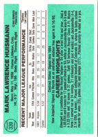 1984 Donruss Mark Huismann #339 Rookie