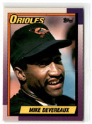 1990 Topps Tiffany Mike Devereaux