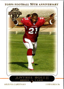 2005 Topps 50th Anniversary Rookies Antrel Rolle