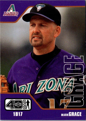 2002 Upper Deck 40-Man Mark Grace #645