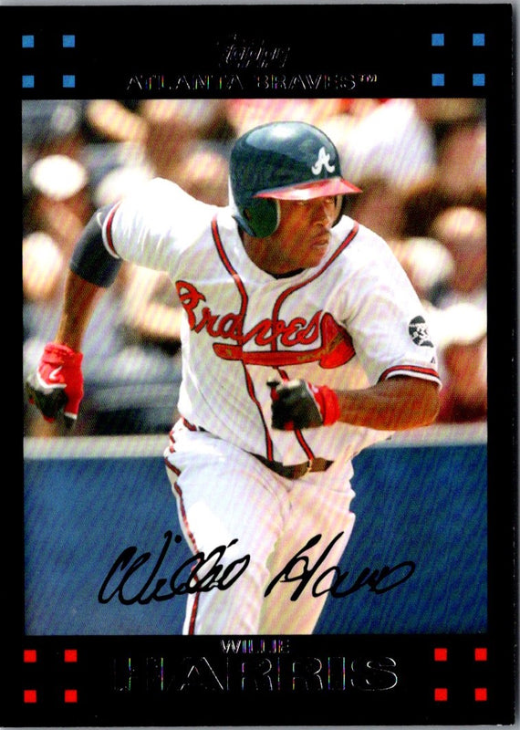 2007 Topps Updates & Highlights Willie Harris #UH113