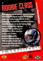 1996 Upper Deck Rookie Jumbos Tshimanga Biakabutuka #7