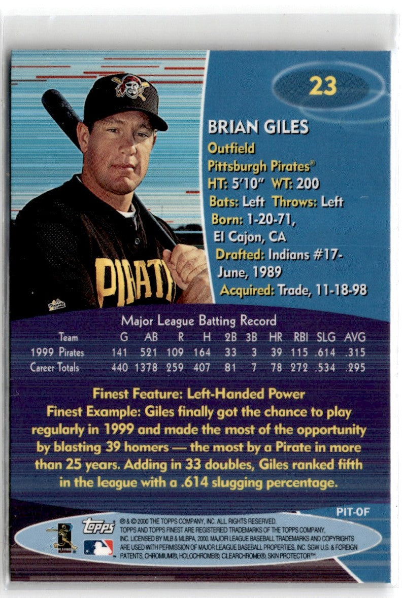 2000 Finest Brian Giles