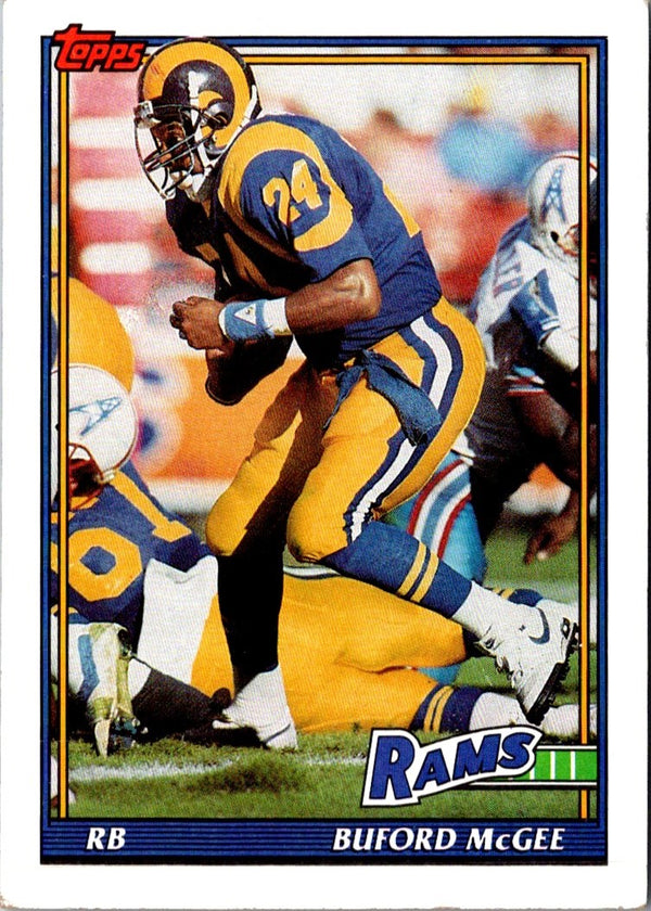 1991 Topps Buford McGee #530