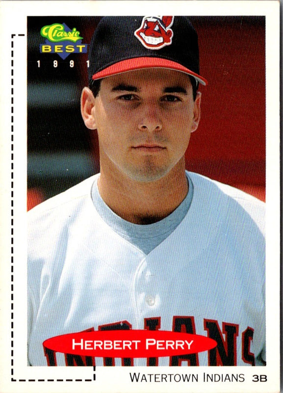 1991 Classic Best Herbert Perry #428