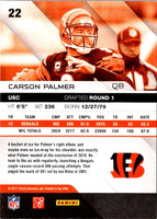 2011 Panini Absolute Memorabilia Carson Palmer #22