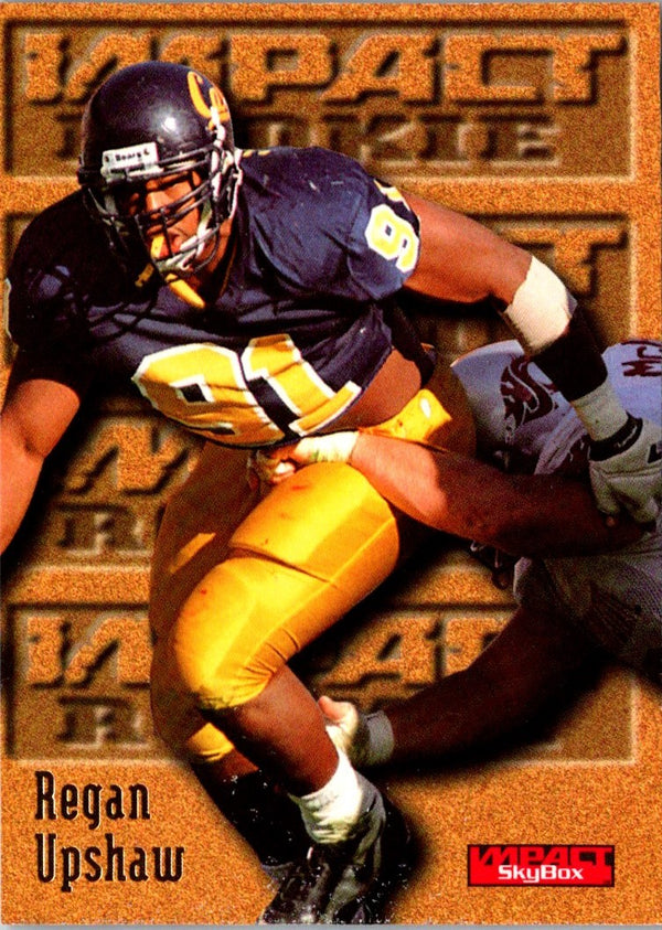 1996 SkyBox Impact Regan Upshaw #187 Rookie