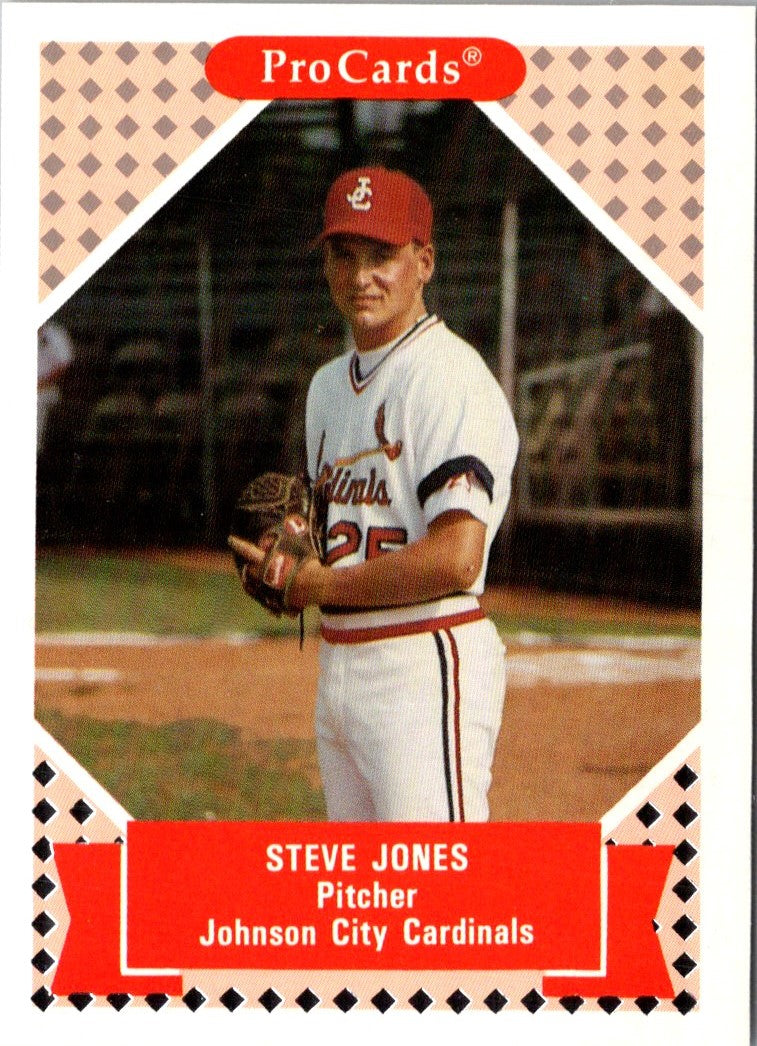 1991 ProCards Tomorrow's Heroes Steve Jones