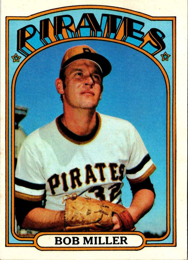 1972 Topps Bob Miller