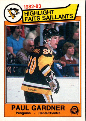 1983 O-Pee-Chee Paul Gardner #275