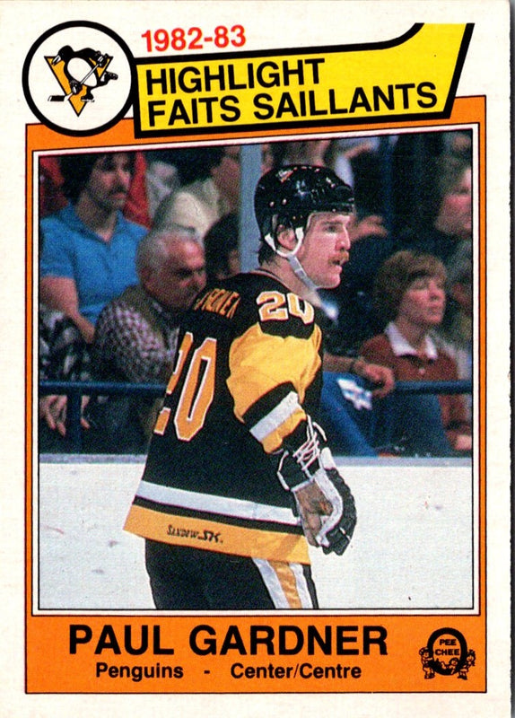 1983 O-Pee-Chee Paul Gardner #275