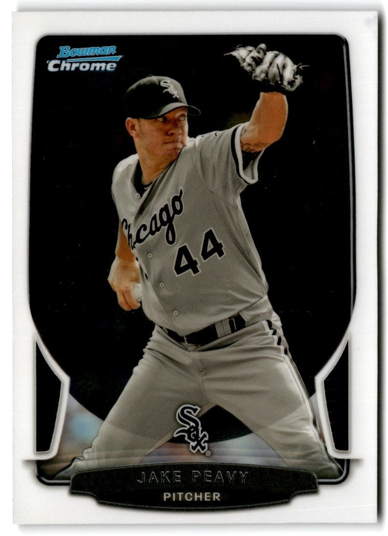 2013 Bowman Chrome Jake Peavy