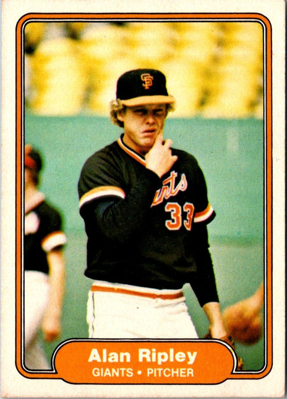 1982 Fleer Allen Ripley #399