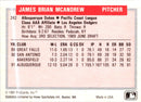 1991 ProCards Tomorrow's Heroes Jamie McAndrew