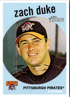 2008 Topps Heritage Zach Duke #72