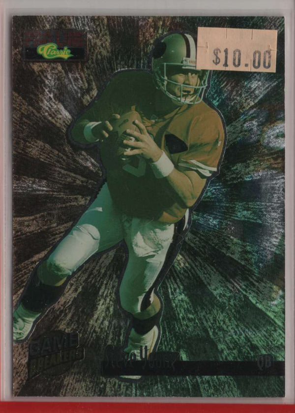 1995 Pro Line Game Breakers Steve Young #GB28