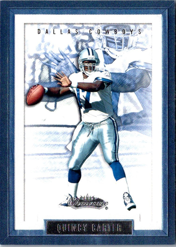 2002 Fleer Showcase Quincy Carter #25