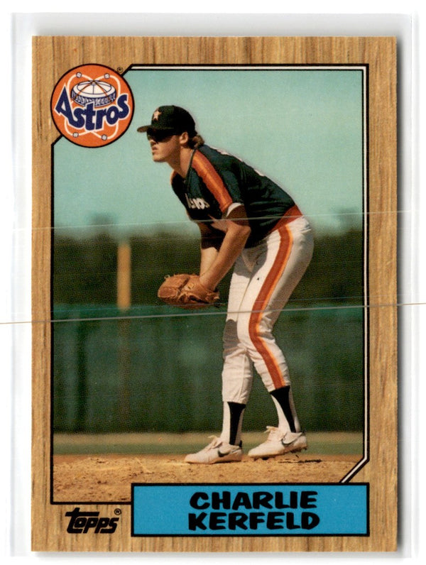 1987 Topps Tiffany Charlie Kerfeld #145