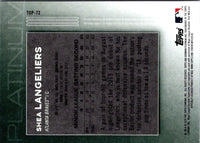 2020 Bowman Platinum Top Prospects Shea Langeliers #TOP-72
