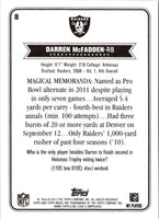 2012 Topps Magic Darren McFadden #8