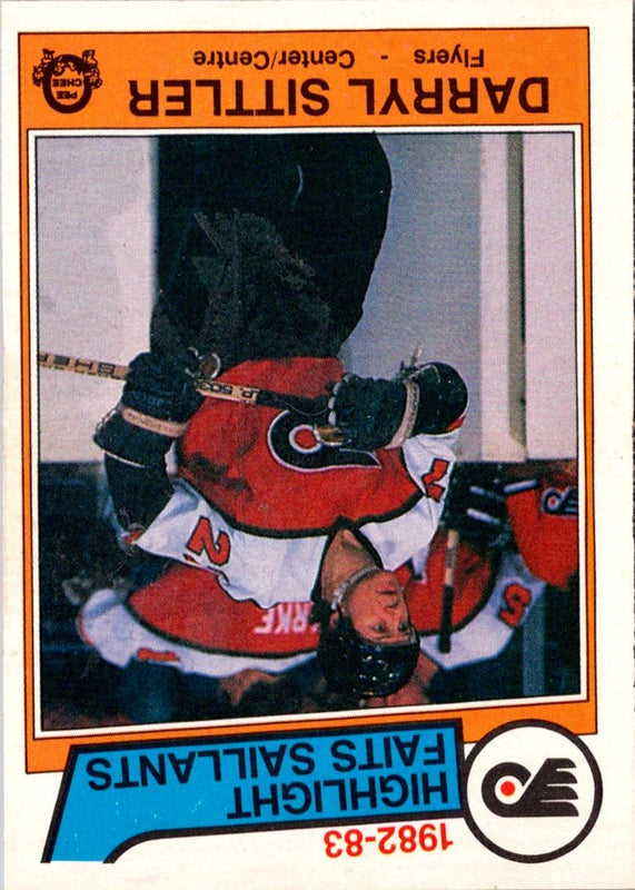 1983 O-Pee-Chee Darryl Sittler #258