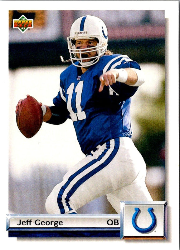 1992 Upper Deck Jeff George #G42