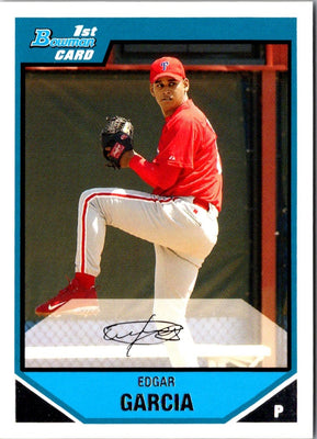 2007 Bowman Prospects Edgar Garcia #BP48