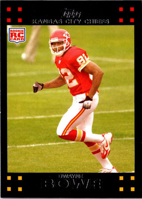 2007 Topps Dwayne Bowe #323 Rookie