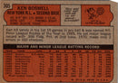 1972 Topps Ken Boswell