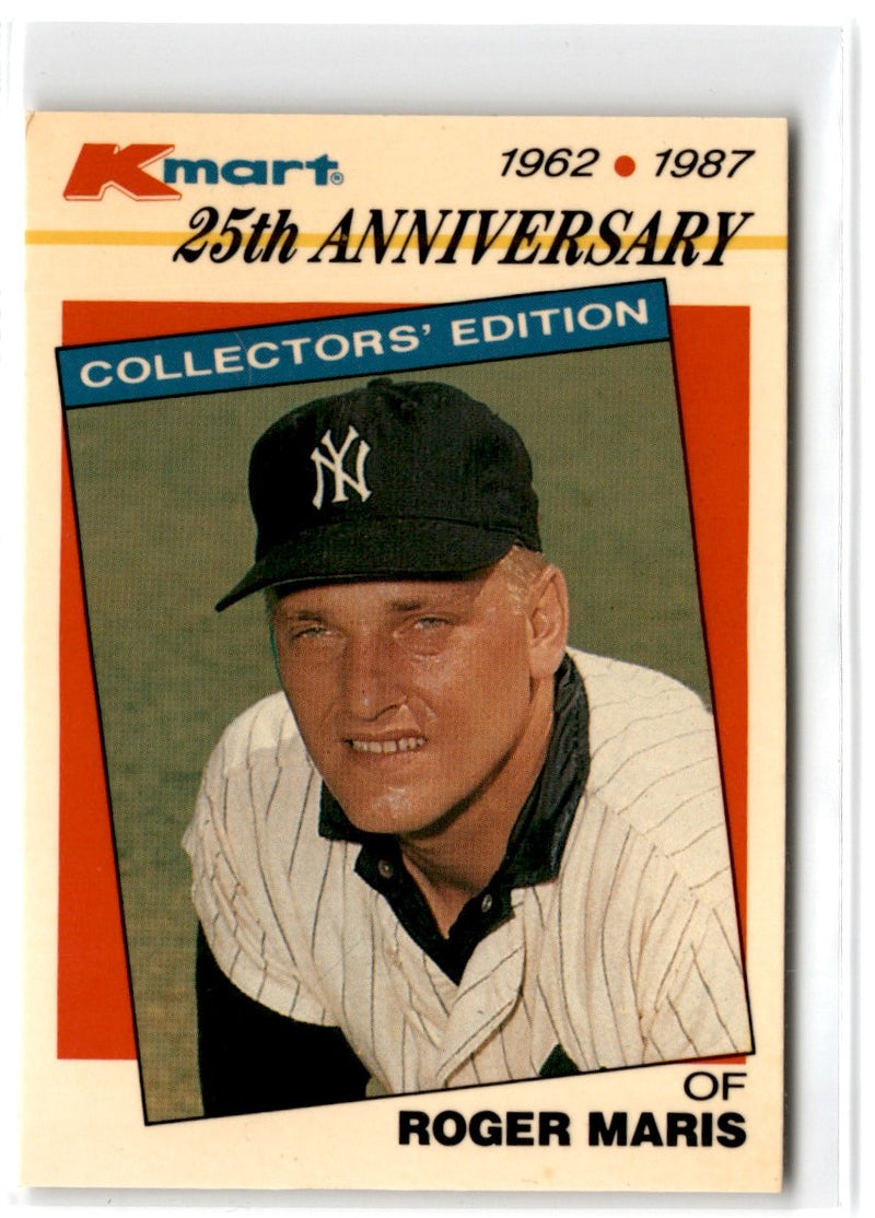 1987 Topps Kmart 25th Anniversary Roger Maris