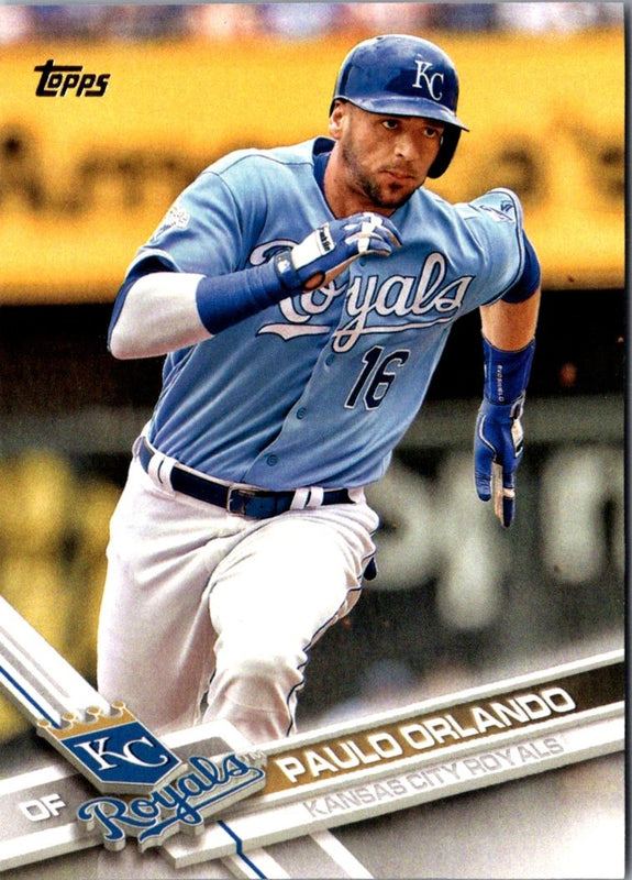 2017 Topps Paulo Orlando #41