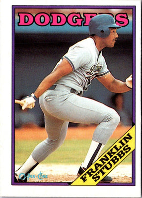 1988 Topps Franklin Stubbs #198