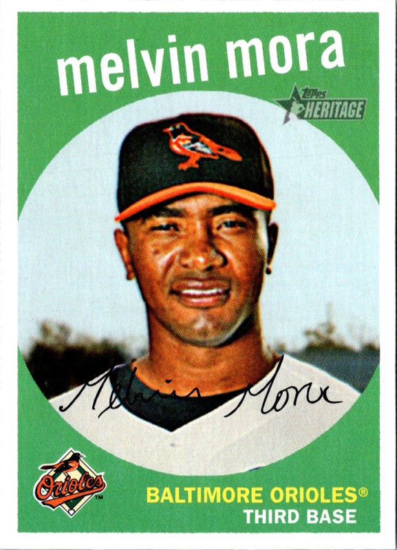 2008 Topps Heritage Melvin Mora #316